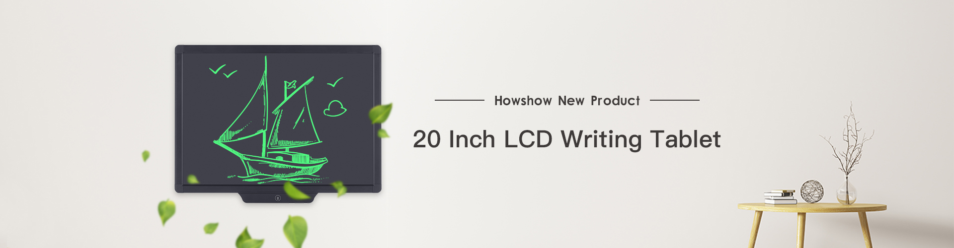 Howshow New Product : 20 Inch LCD writing tablet