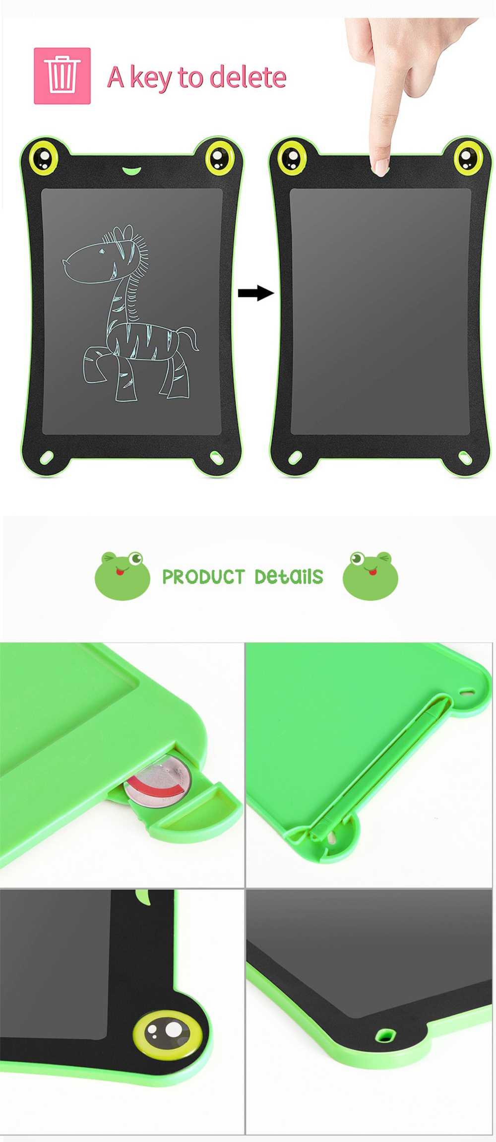 8.5 Inch frog handwriting board
